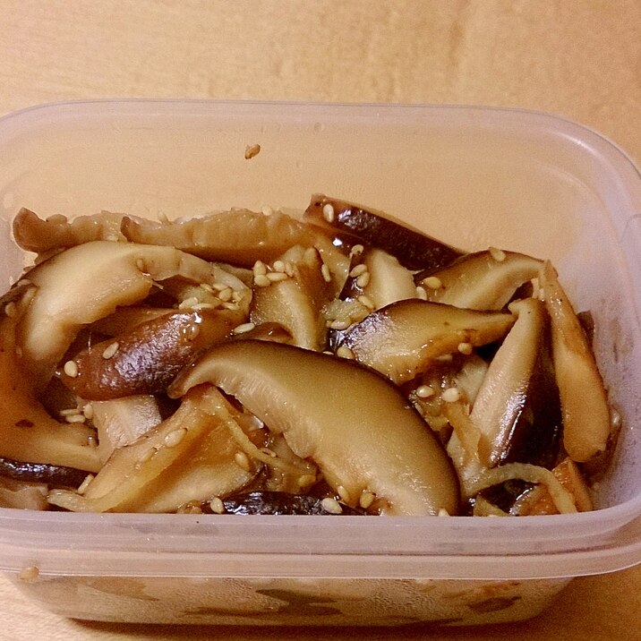 作り置きおかず★めんつゆにお任せ~椎茸の佃煮~